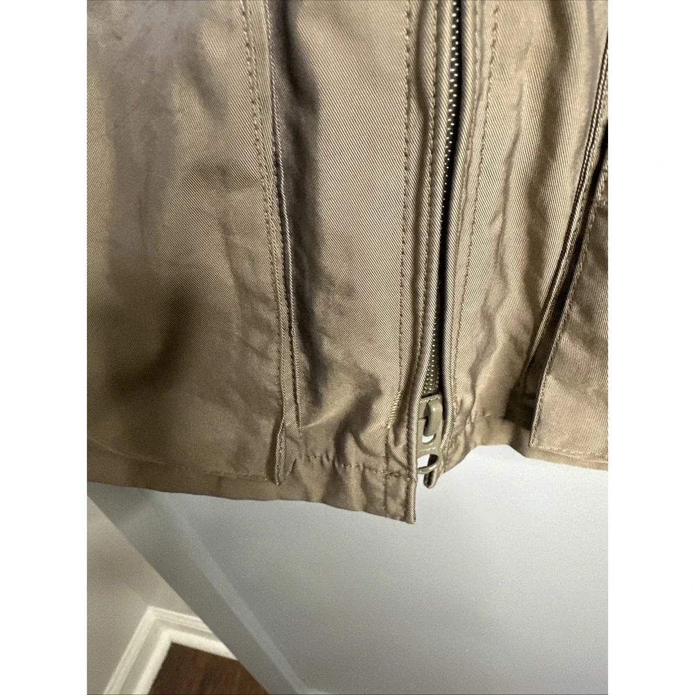 Vintage Banana Republic 2-1 Convertible Hooded Paparazzi Travel Zip Jacket Sz S‎